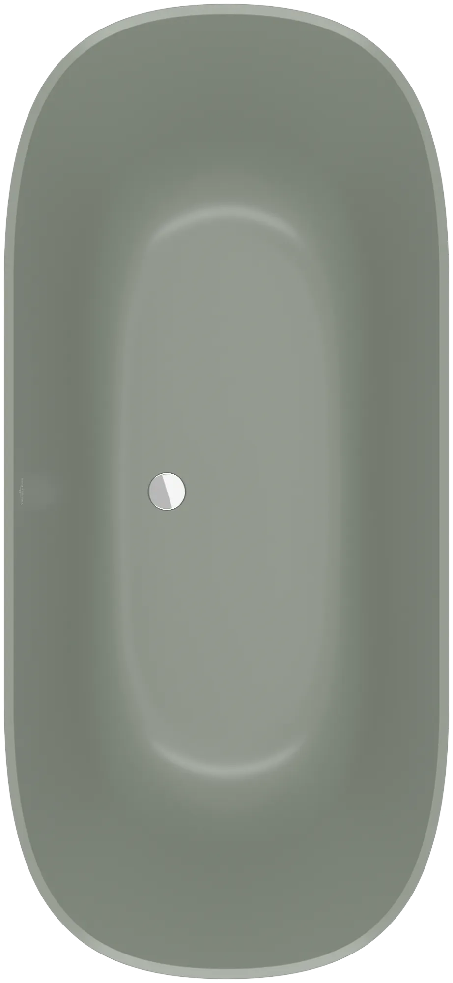 Villeroy & Boch Badewanne „Antheus“ freistehend oval 175 × 80 cm, Mittelablauf