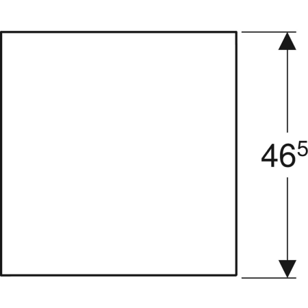 Geberit Hochschrank „ONE“ 45 × 49,2 × 47 cm