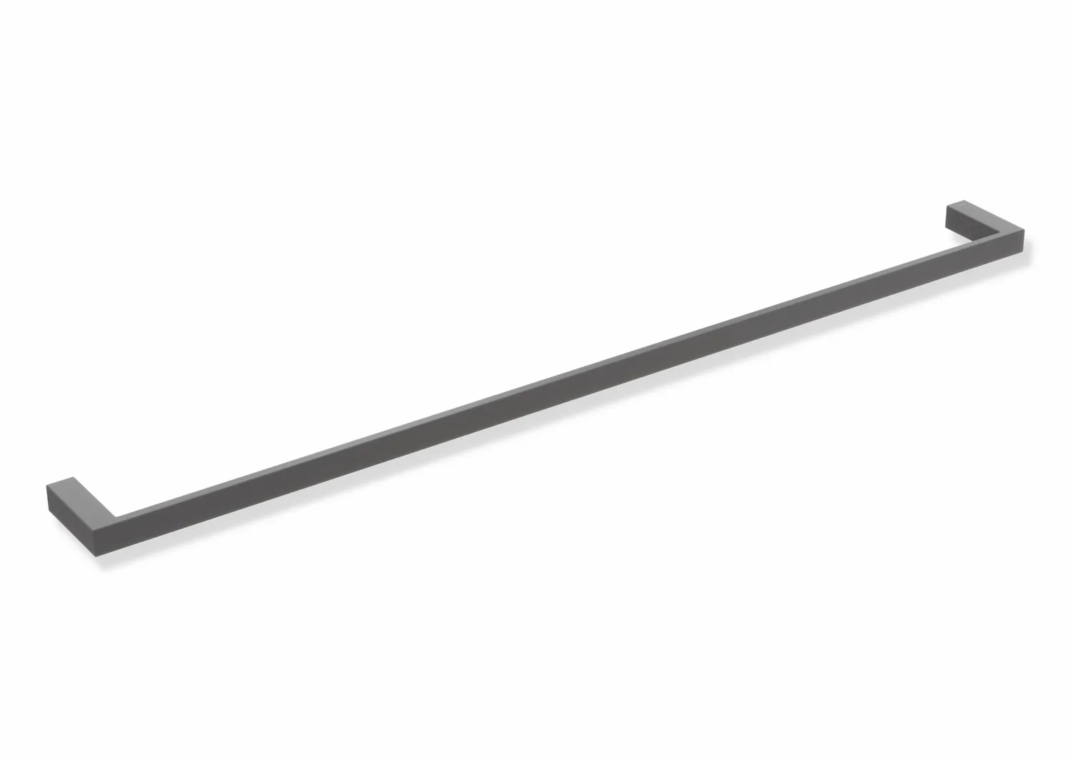 Badetuchhalter, Edelstahl, pulverbeschichtet, Breite 800 mm, Höhe 20 mm, Tiefe 70 mm, in Farbe DC (Schwarz tiefmatt) Badetuchhalter, Edelstahl, pulverbeschichtet, Breite 800 mm, Höhe 20 mm, Tiefe 70 mm, in Farbe DC (Schwarz tiefmatt)