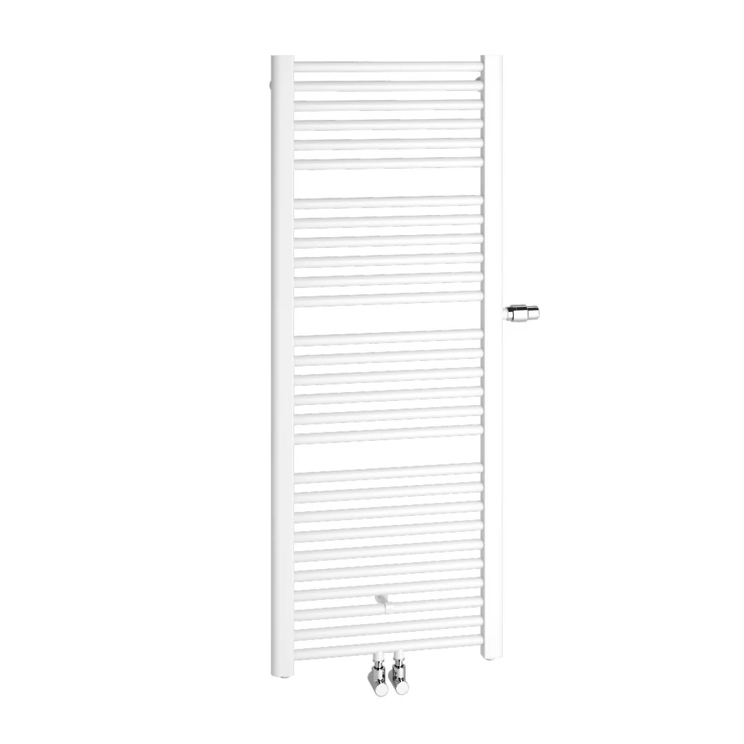 Kermi Heizkörper „Basic® plus“ 74,9 × 117,2 cm in Weiß Soft (RAL 9016, matt)