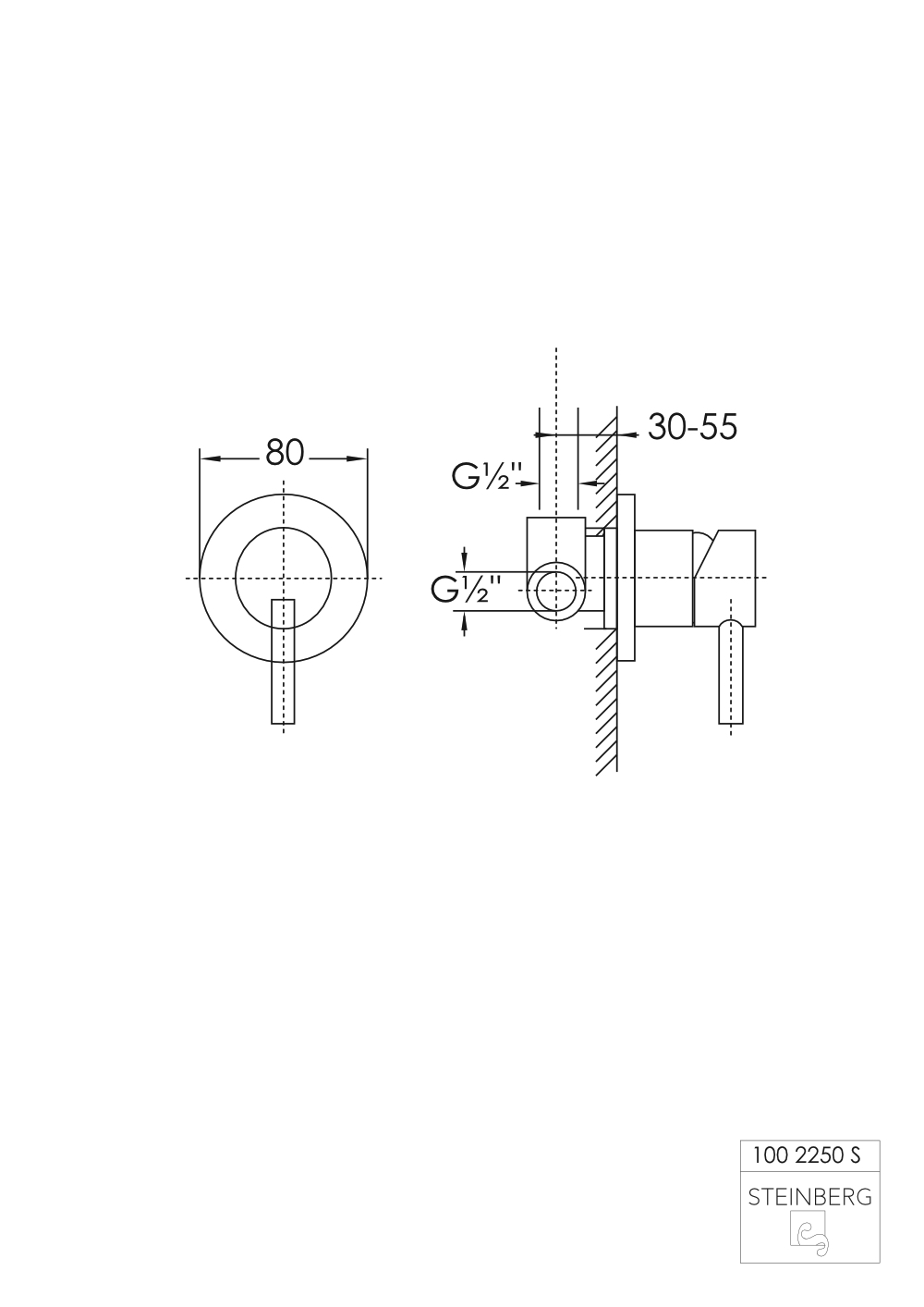 Serie 100 Brause-Einhebelmischbatterie Serie 100 Brause-Einhebelmischbatterie