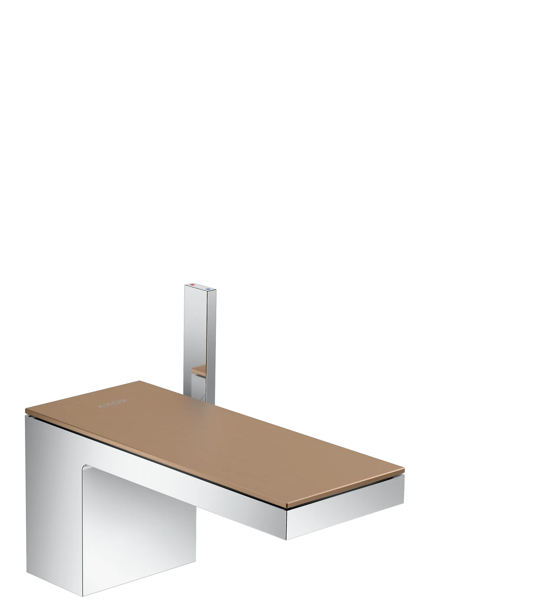 Hansgrohe AXOR MyEdition Mischer Platte 200 Brushed Red Gold Hansgrohe AXOR MyEdition Mischer Platte 200 Brushed Red Gold