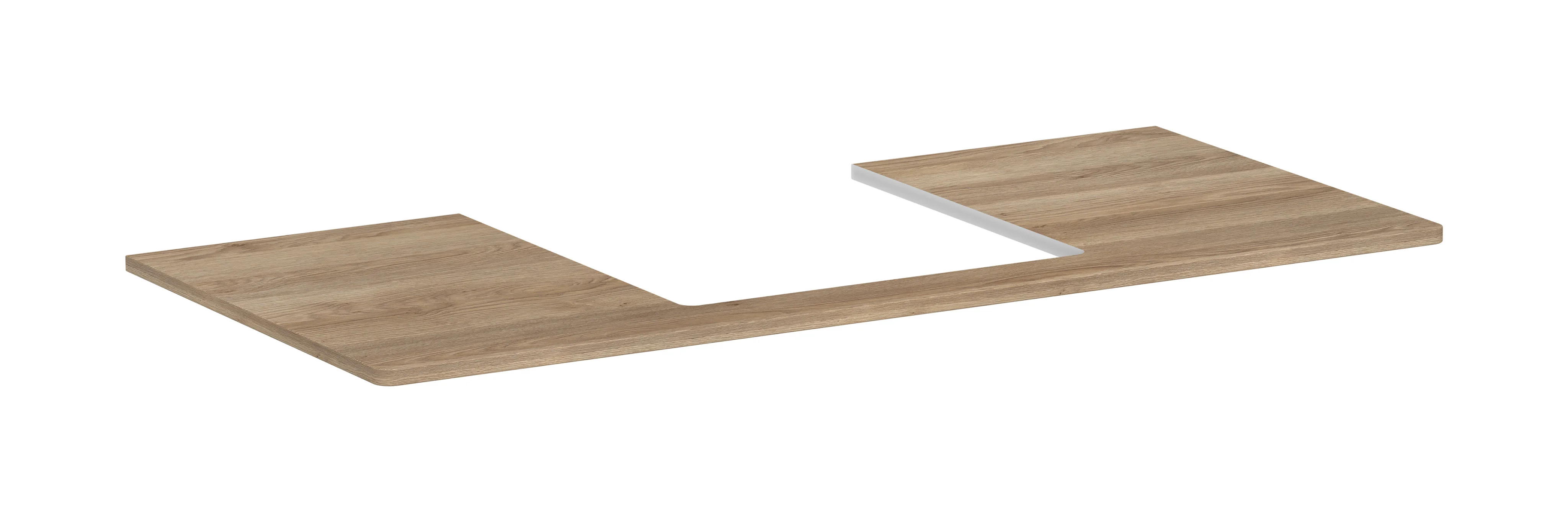 Hansgrohe Xelu Q Konsole, Eiche Natur, 1.180 x 540 mm, mittiger Ausschnitt für Aufsatzwaschtisch geschliffen 500 x 480 mm Hansgrohe Xelu Q Konsole, Eiche Natur, 1.180 x 540 mm, mittiger Ausschnitt für Aufsatzwaschtisch geschliffen 500 x 480 mm