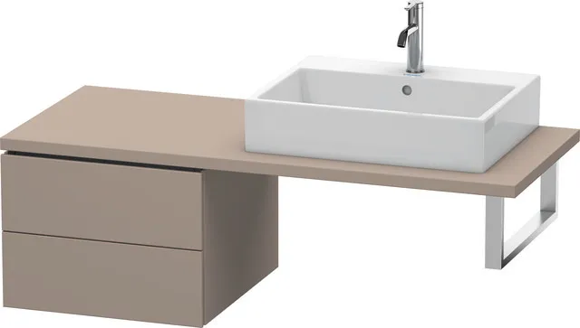 Duravit Unterschrank für Konsole „L-Cube“ 52 × 40 × 54,7 cm Basalt Matt Duravit Unterschrank für Konsole „L-Cube“ 52 × 40 × 54,7 cm Basalt Matt