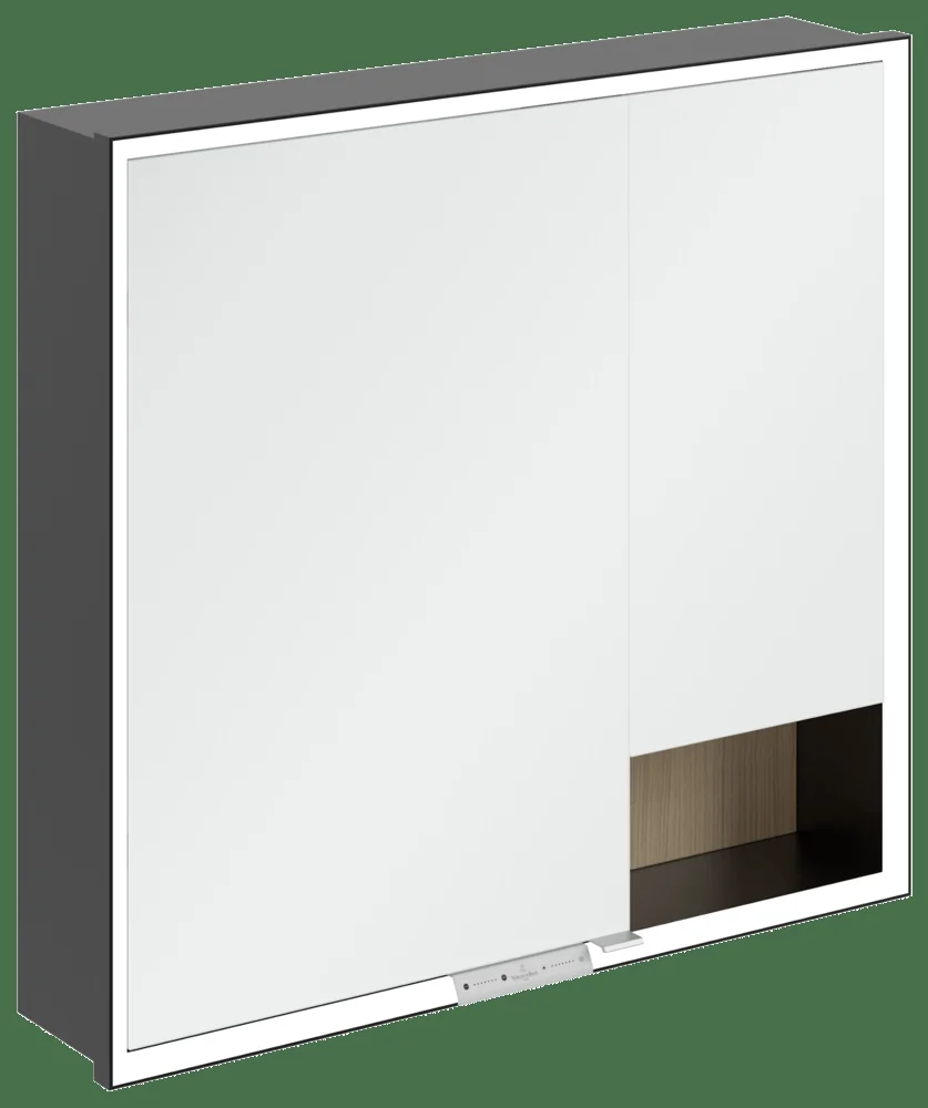Villeroy & Boch Einbau-Spiegelschrank My View+ B48280, 800x750x168mm, LED-Beleuchtung, VJ Nordic Oak Villeroy & Boch Einbau-Spiegelschrank My View+ B48280, 800x750x168mm, LED-Beleuchtung, VJ Nordic Oak