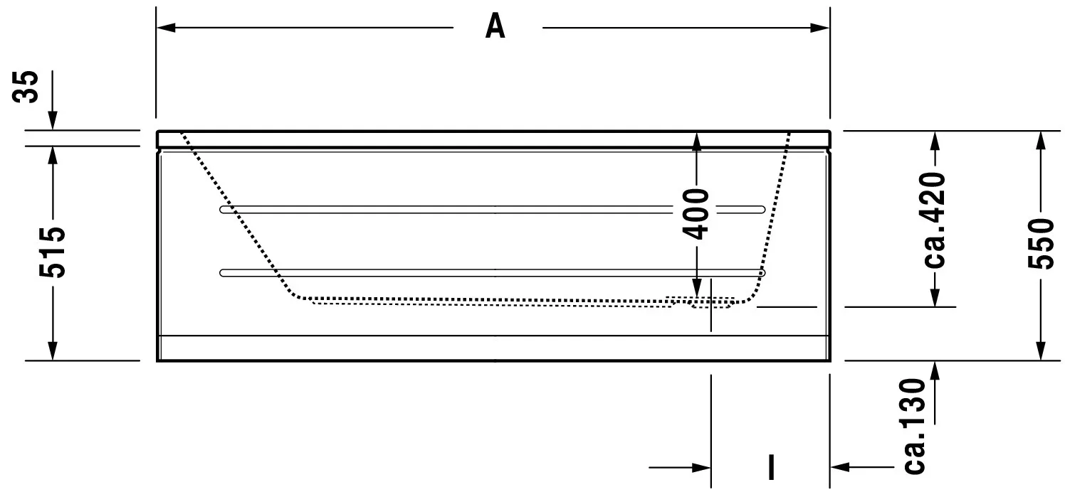 Duravit Badewanne „D-Code“ rechteck 1600 × 700 mm, Fußablauf in Weiß Duravit Badewanne „D-Code“ rechteck 1600 × 700 mm, Fußablauf in Weiß