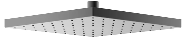 KEUCO Kopfbrause aus Kunststoff 250 x 250 mm Schwarzchrom gebürstet KEUCO Kopfbrause aus Kunststoff 250 x 250 mm Schwarzchrom gebürstet