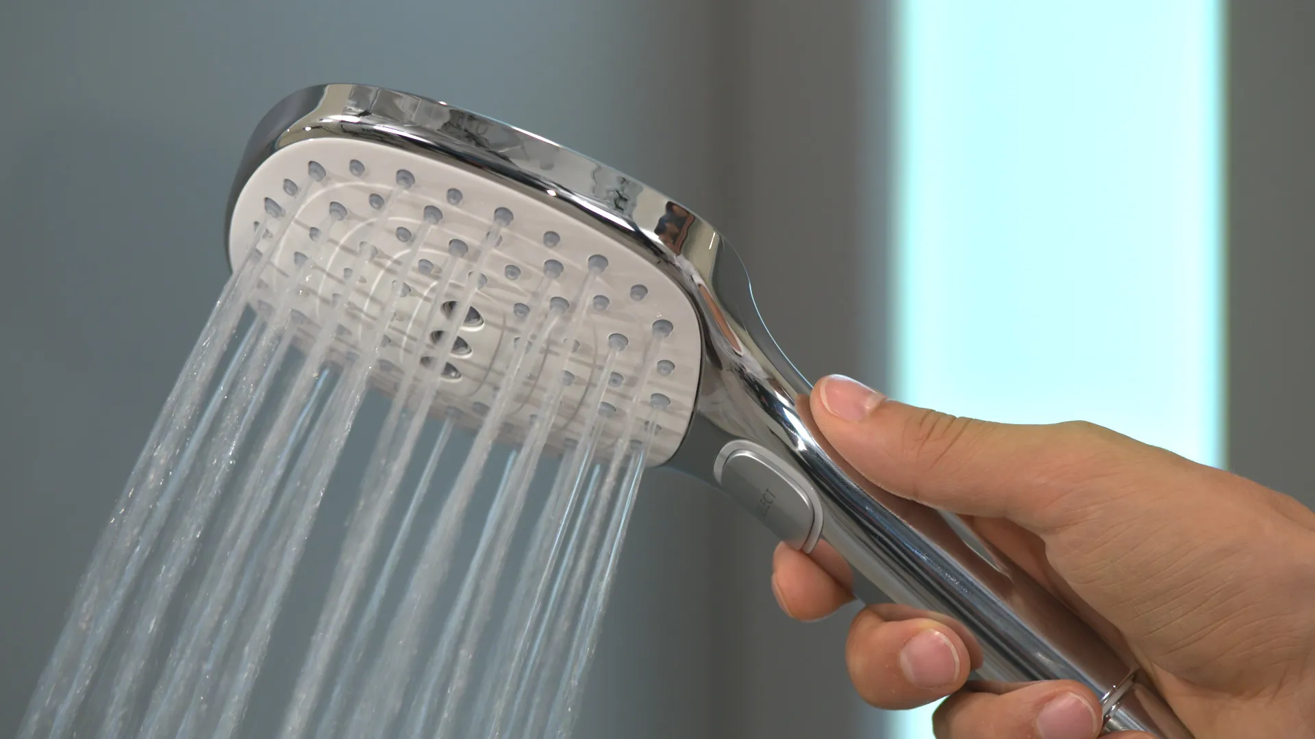 Handbrause Raindance Select E 120 EcoSmart weiss/chrom