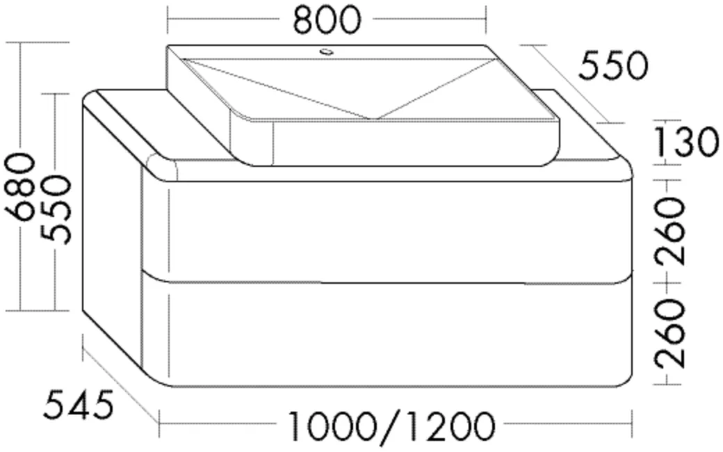 burgbad Badmöbelset „b:me“ 120 × 68 × 55 cm in Sand Hochglanz burgbad Badmöbelset „b:me“ 120 × 68 × 55 cm in Sand Hochglanz