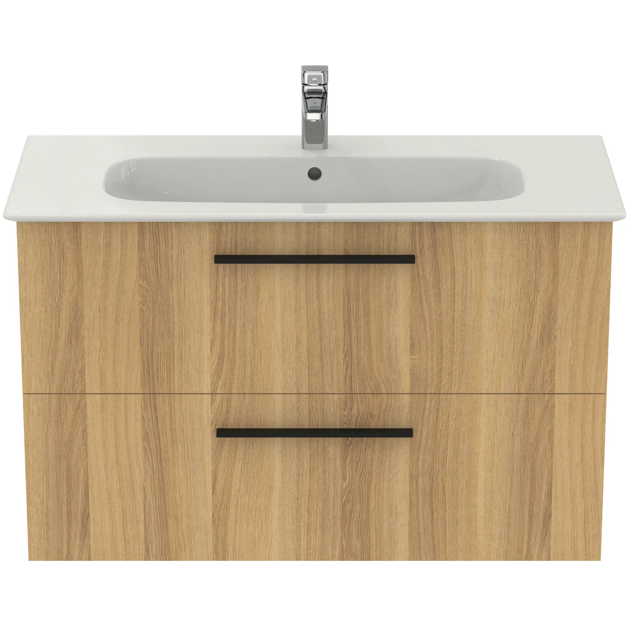 Möbelpaket i.life A mit Waschtisch 100cm und Unterschrank mit schwarzem Griff Weiß matt Möbelpaket i.life A mit Waschtisch 100cm und Unterschrank mit schwarzem Griff Weiß matt
