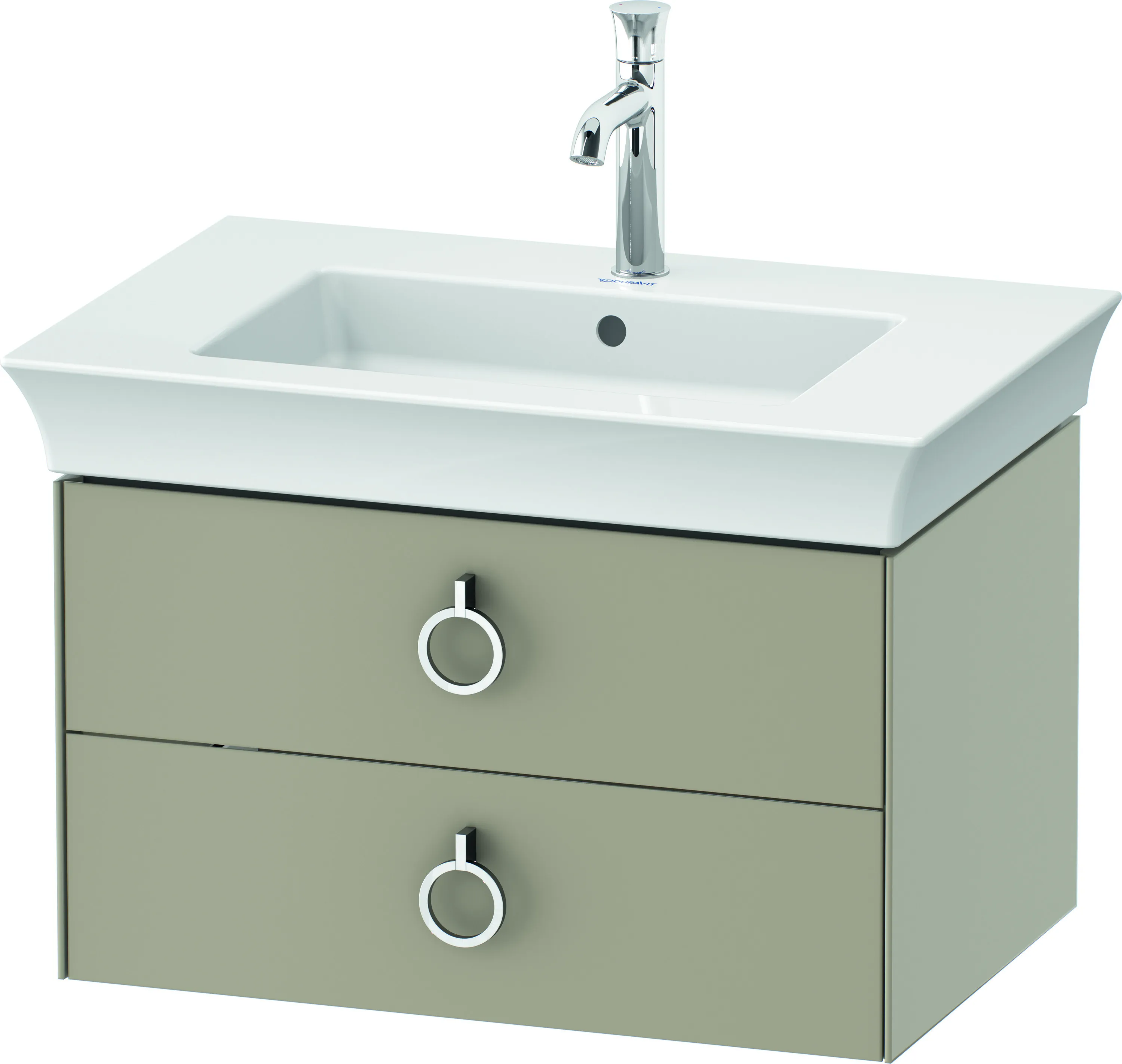 Duravit Waschtischunterschrank wandhängend „White Tulip“ 68,4 × 41 × 45,8 cm