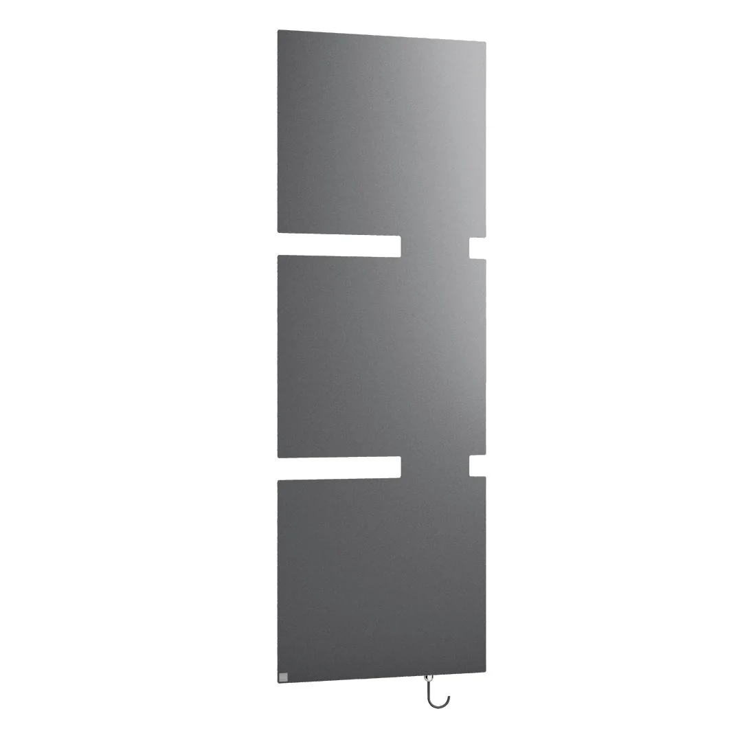 Kermi Design-Elektroheizkörper „Tano®-E“ 60 × 180 cm in Graphit Metallic