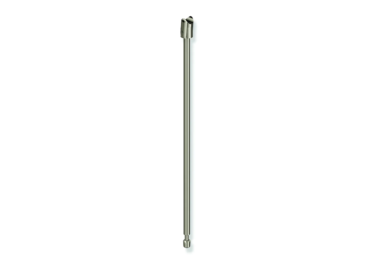 HEWI Bodenstütze System 900, Edelstahl PVD nickelglänzend, Montagehöhe 680 mm, senkrechte Länge 565 mm HEWI Bodenstütze System 900, Edelstahl PVD nickelglänzend, Montagehöhe 680 mm, senkrechte Länge 565 mm
