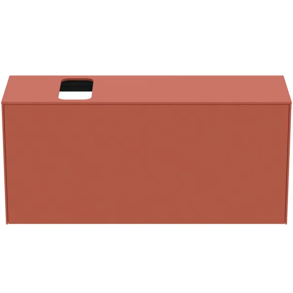 Ideal Standard Conca Waschtischunterschrank, 1 Auszug, Push-Open mit Softclose, Sunset matt, 1202x373x550 mm