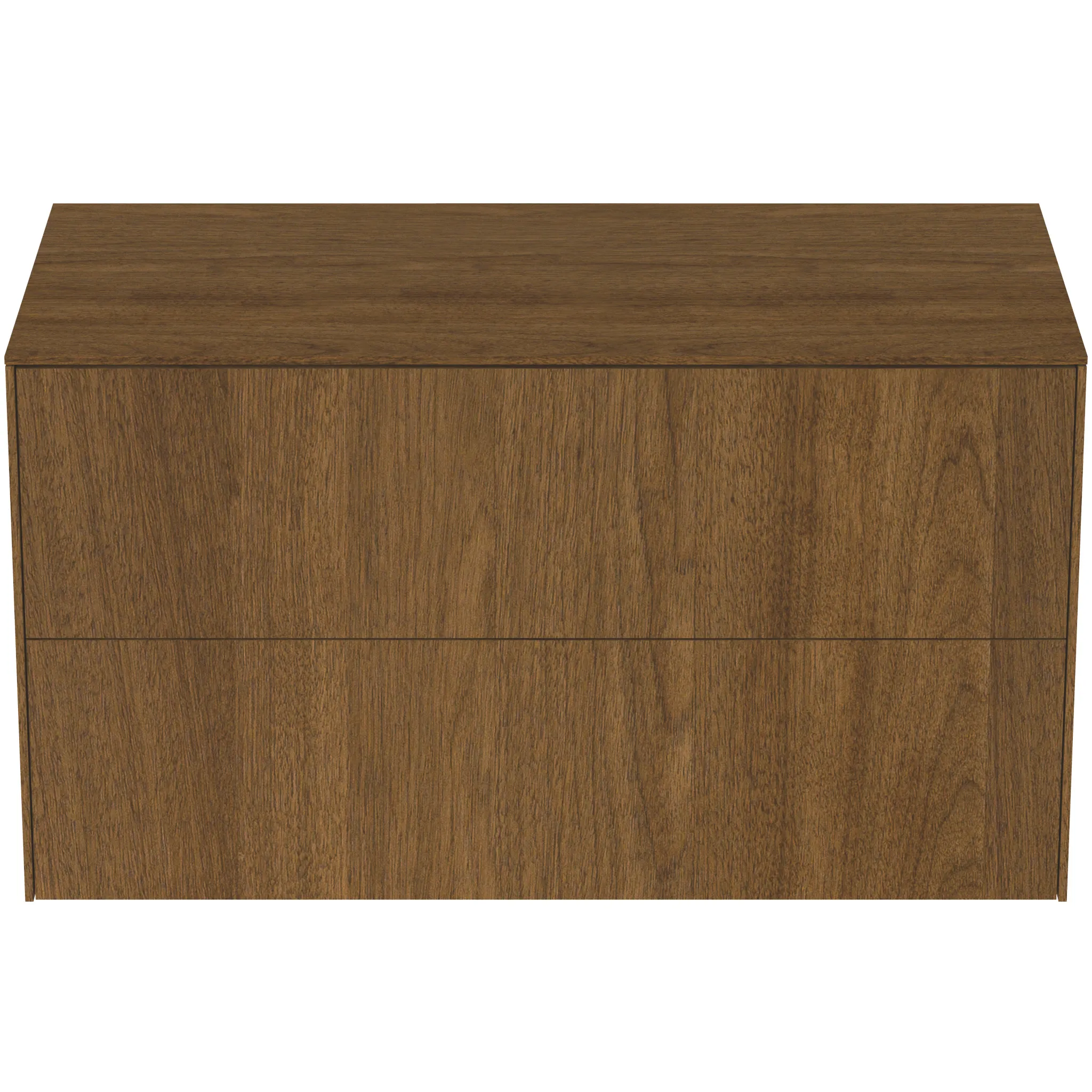 Ideal Standard Waschtischunterschrank „Conca“ 100,2 × 55 × 50,5 cm Walnuss dunkel Furnier Ideal Standard Waschtischunterschrank „Conca“ 100,2 × 55 × 50,5 cm Walnuss dunkel Furnier