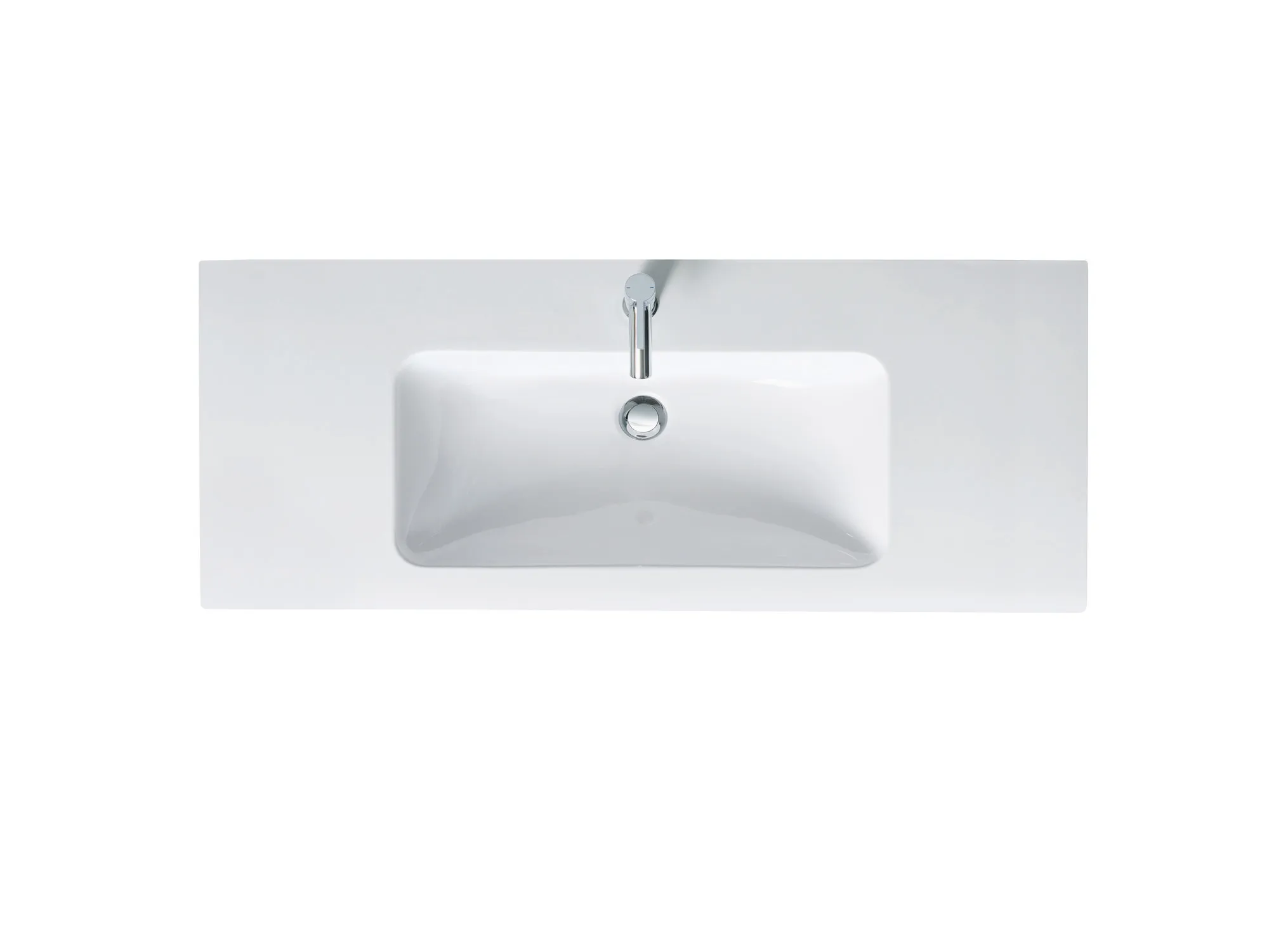 Wandwaschtisch „ME by Starck“, mit Überlauf, Hahnlochposition mittig in Weiß Hochglanz Wandwaschtisch „ME by Starck“, mit Überlauf, Hahnlochposition mittig in Weiß Hochglanz