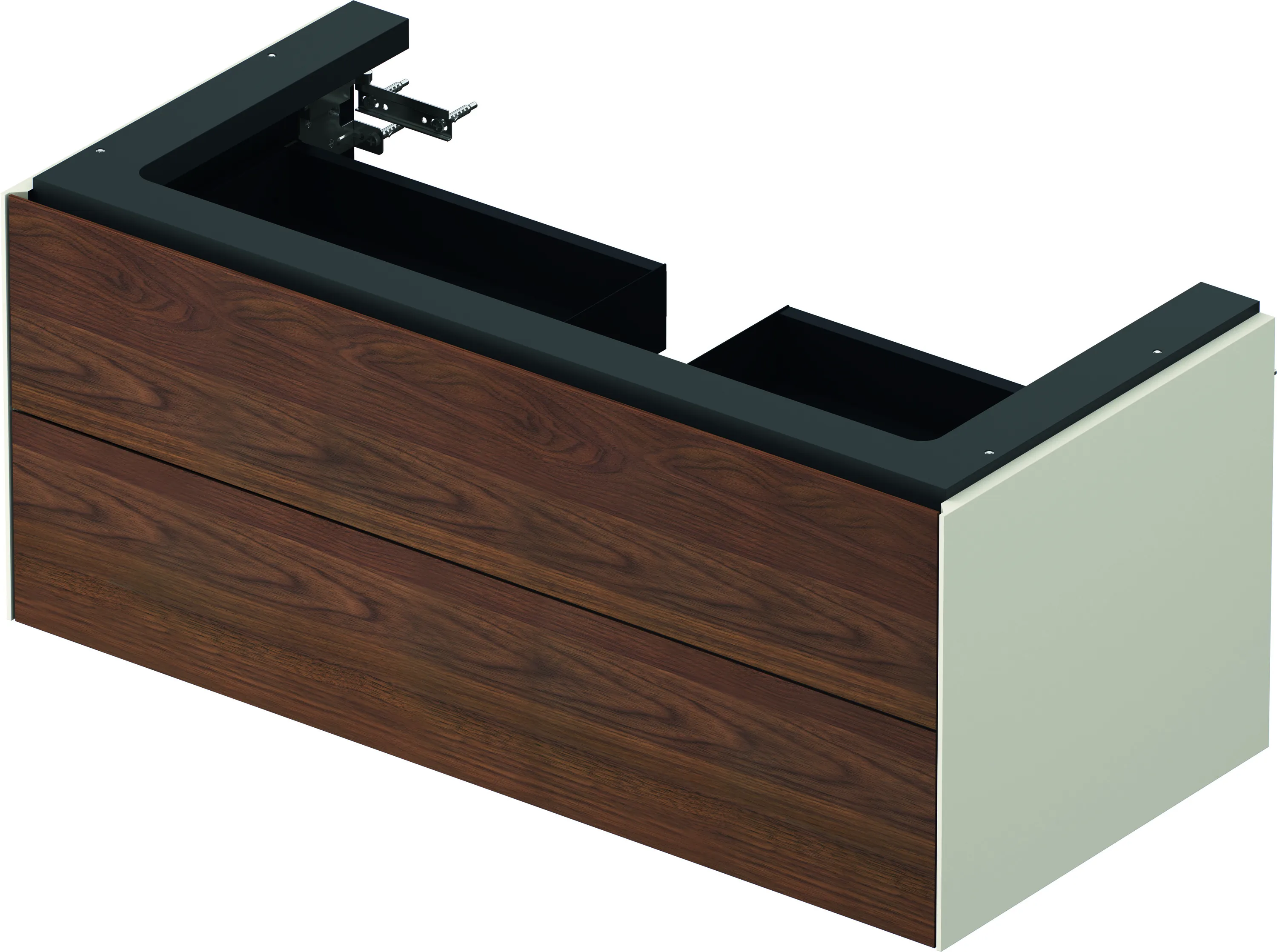 Duravit Waschtischunterschrank „White Tulip“, mit Beleuchtung