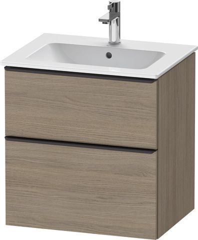 Duravit Waschtischunterschrank wandhängend „D-Neo“ 61 × 62,5 × 46,2 cm