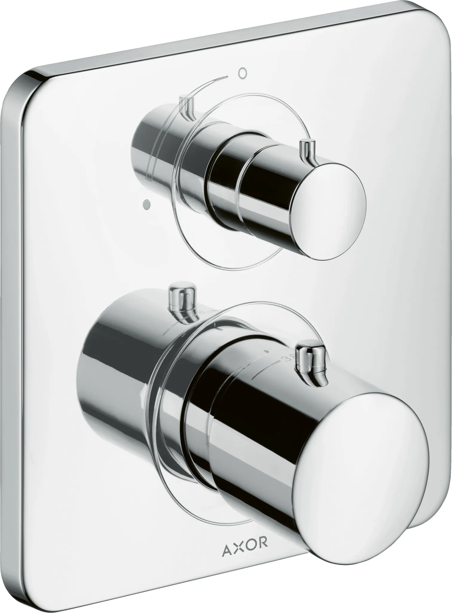 Thermostat Unterputz Axor Citterio M F-Set chrom m.Absperrventil/Hebelgriff