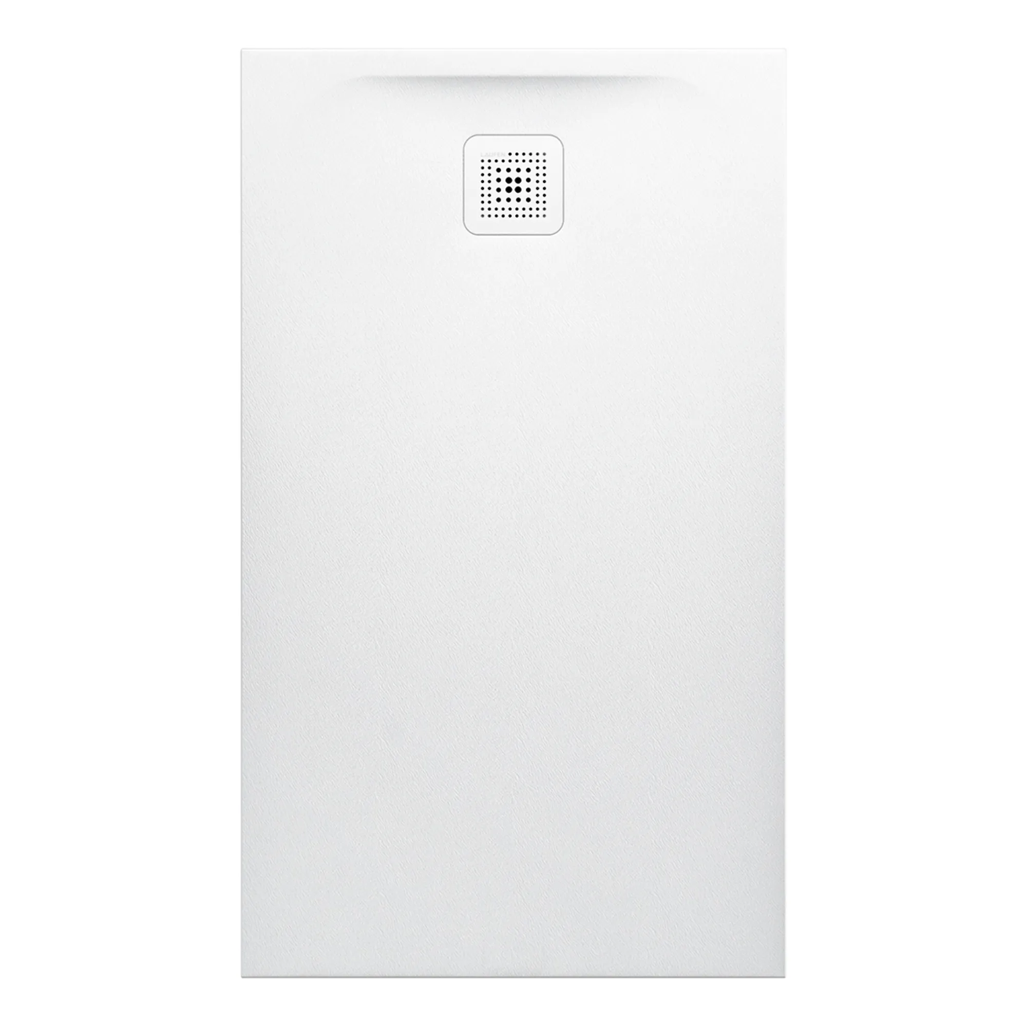 Laufen rechteck Duschwanne „Pro“ Ablauf kurze Seite 1200 × 700 mm in Hellgrau