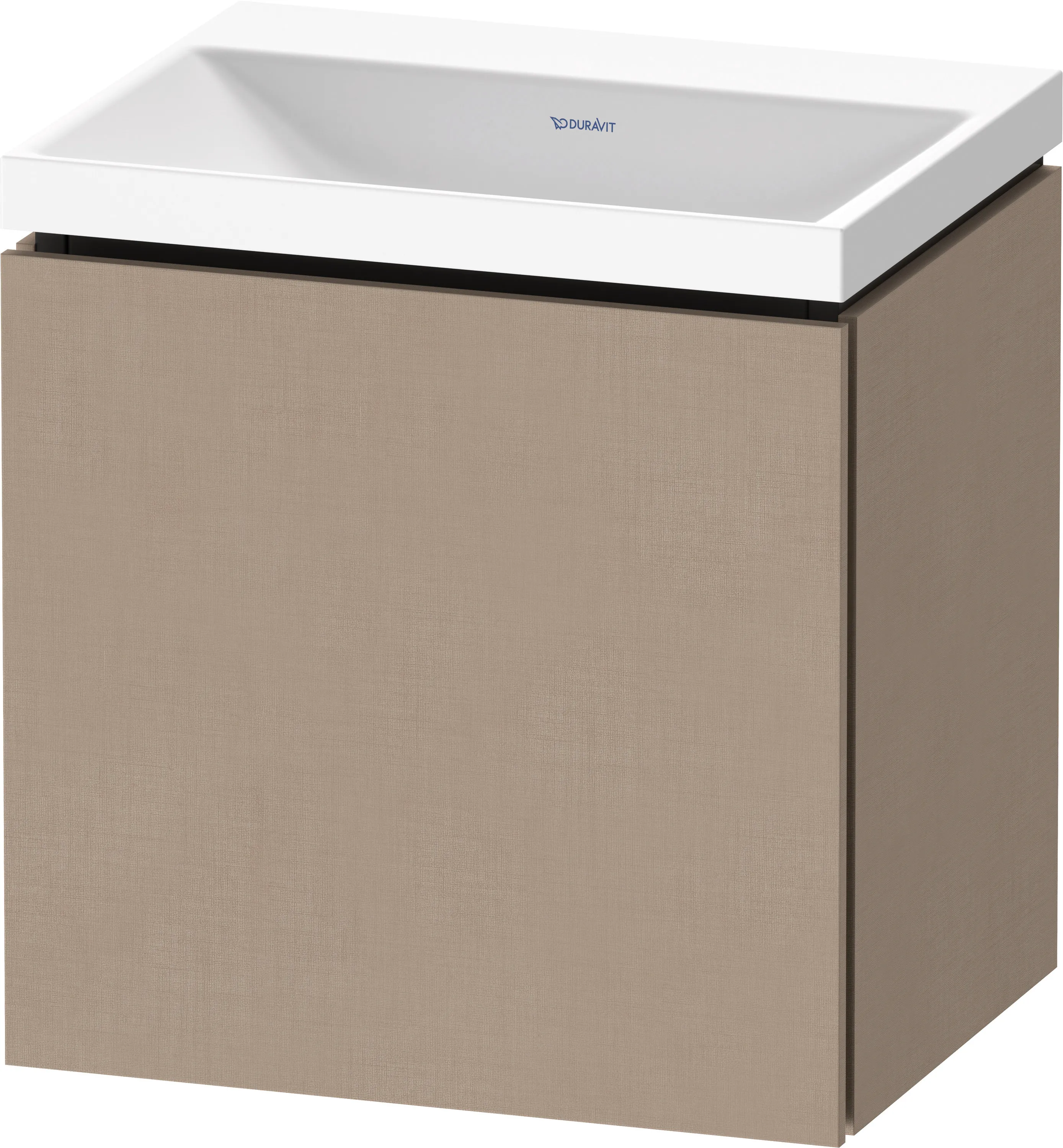 Duravit Möbelset c-shaped Set wandhängend wandhängend „L-Cube“ 45 × 48 × 35 cm Leinen