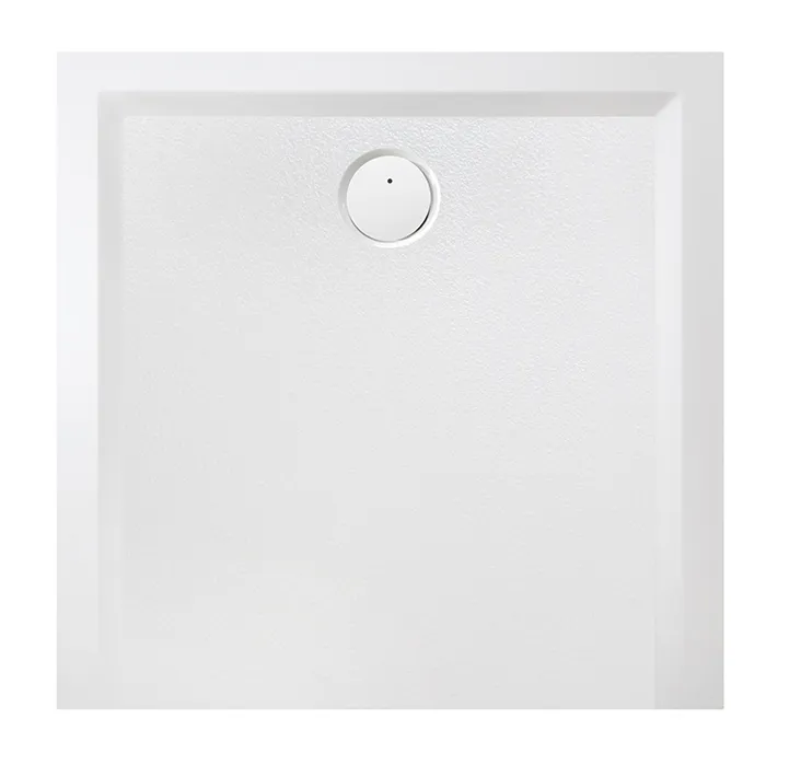 Duschwanne „Muna S“ Quadrat 130 × 130 cm in Schiefergrau Duschwanne „Muna S“ Quadrat 130 × 130 cm in Schiefergrau
