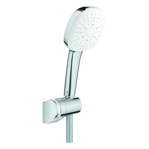 Wandhalterset Tempesta Cube 110 27584_3, Handbrause Tempesta Cube 110, 3 Strahlarten: Rain/Jet/Massage, Wandbrausehalter verstellbar, Relexaflex-Brauseschlauch 1.750mm, Water Saving, maximaler Durchfluss (bei 3 bar): 8.4 l/min, chrom Wandhalterset Tempesta Cube 110 27584_3, Handbrause Tempesta Cube 110, 3 Strahlarten: Rain/Jet/Massage, Wandbrausehalter verstellbar, Relexaflex-Brauseschlauch 1.750mm, Water Saving, maximaler Durchfluss (bei 3 bar): 8.4 l/min, chrom