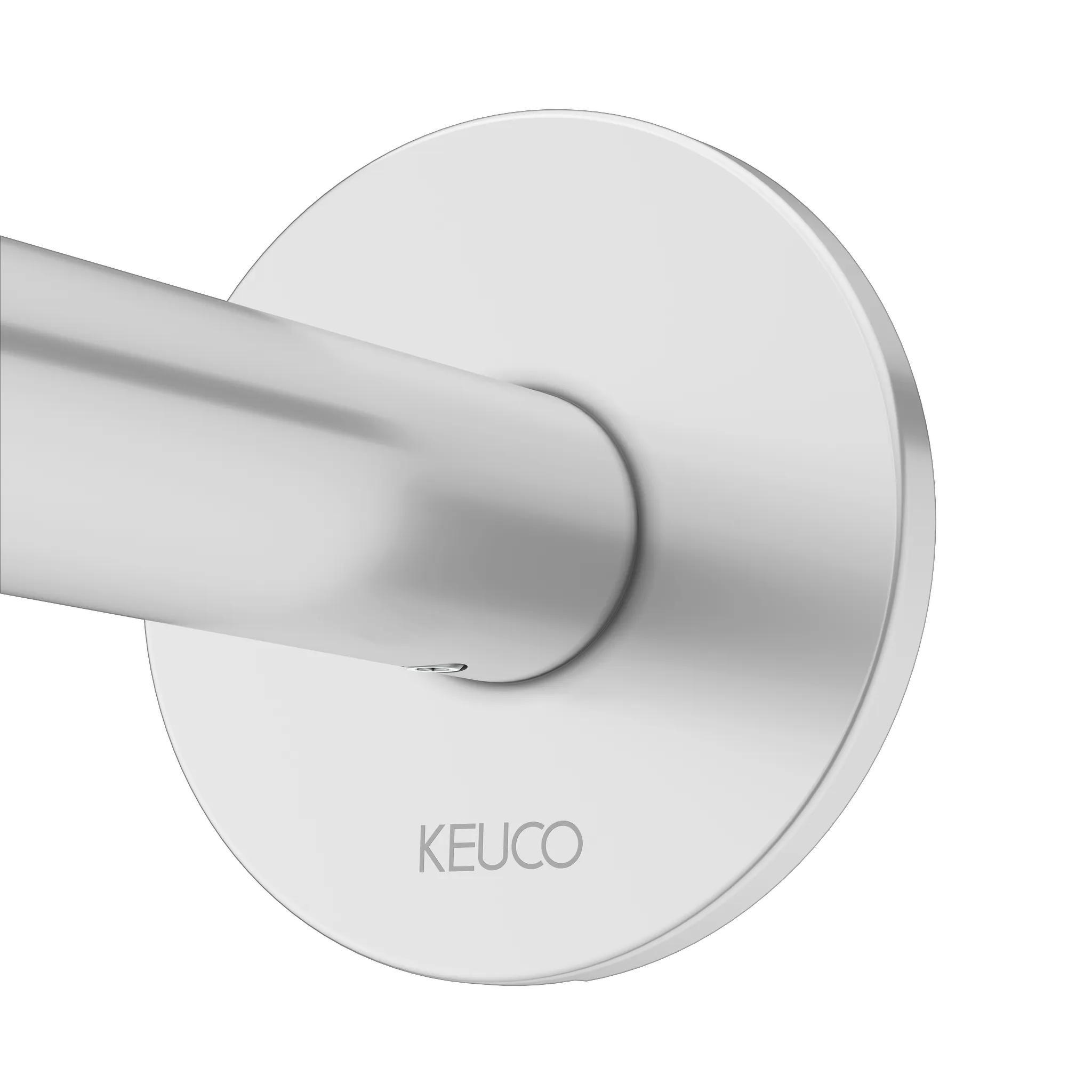 Plan blue Einhebel-Waschtischmischer UP für Wandmontage Ausladung 165 mm Aluminium-finish