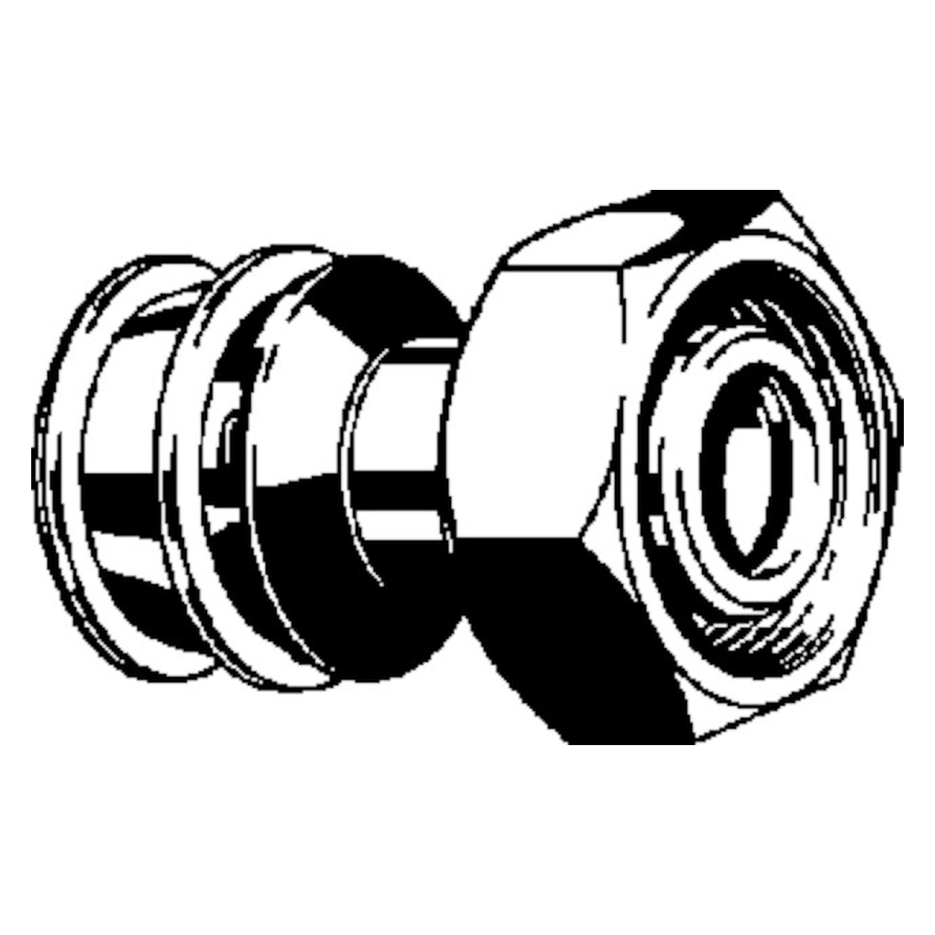 Viega „Raxofix“ Anschlussverschraubung für Eurokonus 20 mm × 3/4″