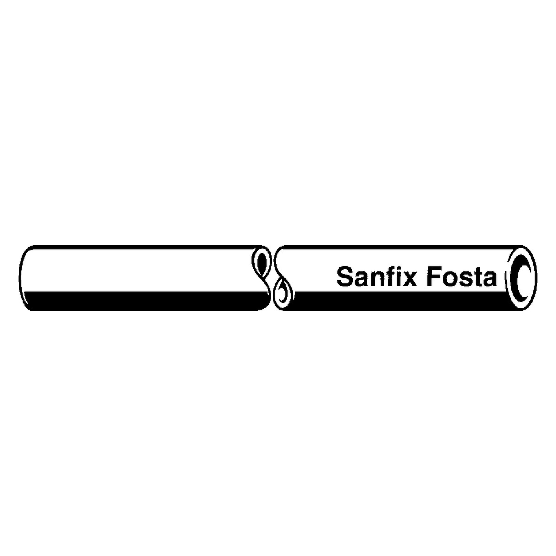Viega „Sanfix Fosta“ Kunststoffrohr starr PE-Xc/Al/PE-Xc 16 × 2,2 mm
