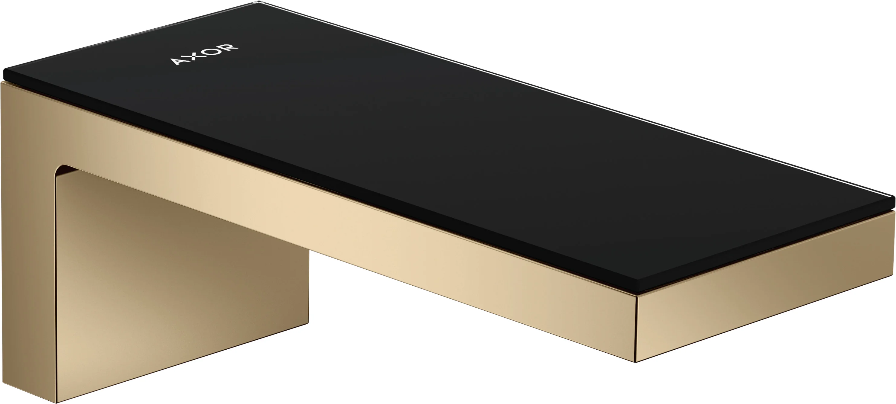 Hansgrohe AXOR MyEdition Platte 200 Glas schwarz abnehmbar