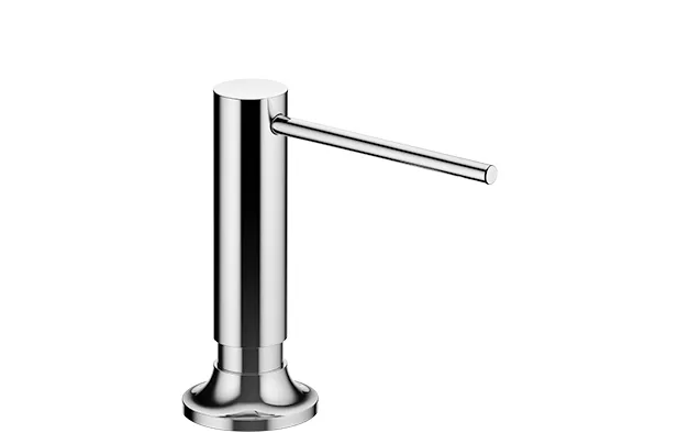 Dornbracht VAIA Spender mit Rosette - Chrom, Ausladung 140 mm, 500 ml Flaschenvolumen Dornbracht VAIA Spender mit Rosette - Chrom, Ausladung 140 mm, 500 ml Flaschenvolumen