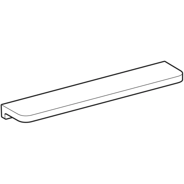Renova Plan Wandablage: B=60cm, H=6cm, T=12cm, weiß Renova Plan Wandablage: B=60cm, H=6cm, T=12cm, weiß