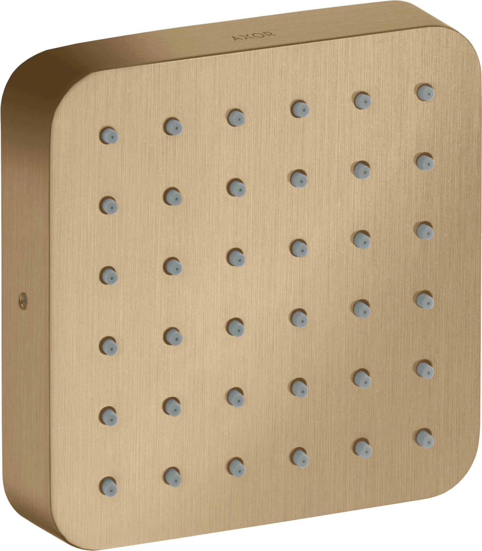 Hansgrohe AXOR Citterio E Brausemodul Unterputz softsquare Brushed Bronze 120x120mm Rain Strahl 5,3 l/min verstellbarer Winkel Hansgrohe AXOR Citterio E Brausemodul Unterputz softsquare Brushed Bronze 120x120mm Rain Strahl 5,3 l/min verstellbarer Winkel