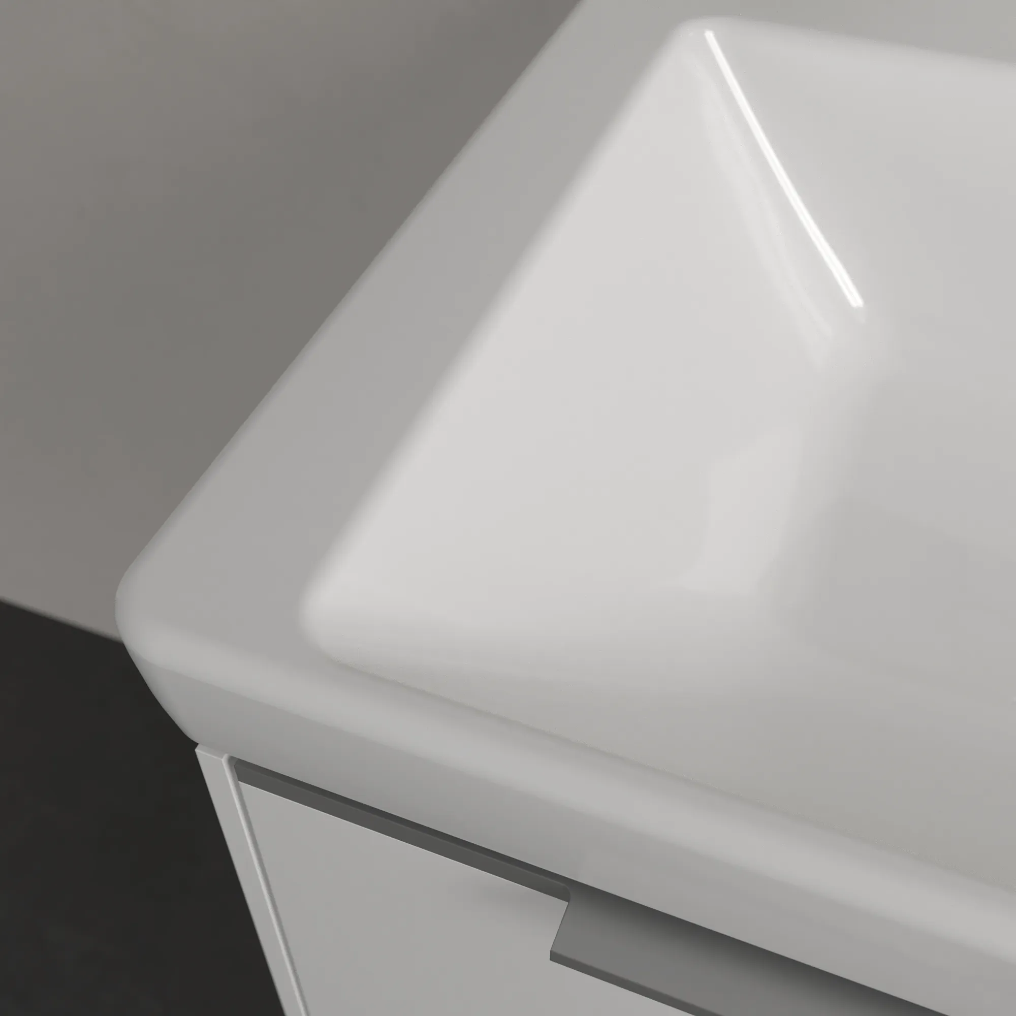 Villeroy & Boch Wandwaschtisch aus TitanCeram „Subway 3.0“ 650 × 470 × 165 mm, ohne Hahnlochbohrung in Weiß Alpin Villeroy & Boch Wandwaschtisch aus TitanCeram „Subway 3.0“ 650 × 470 × 165 mm, ohne Hahnlochbohrung in Weiß Alpin