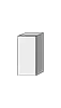 Sanipa Mittelschrank „2morrow“ 350 × 765 × 350 mm in Wine-Red Sanipa Mittelschrank „2morrow“ 350 × 765 × 350 mm in Wine-Red