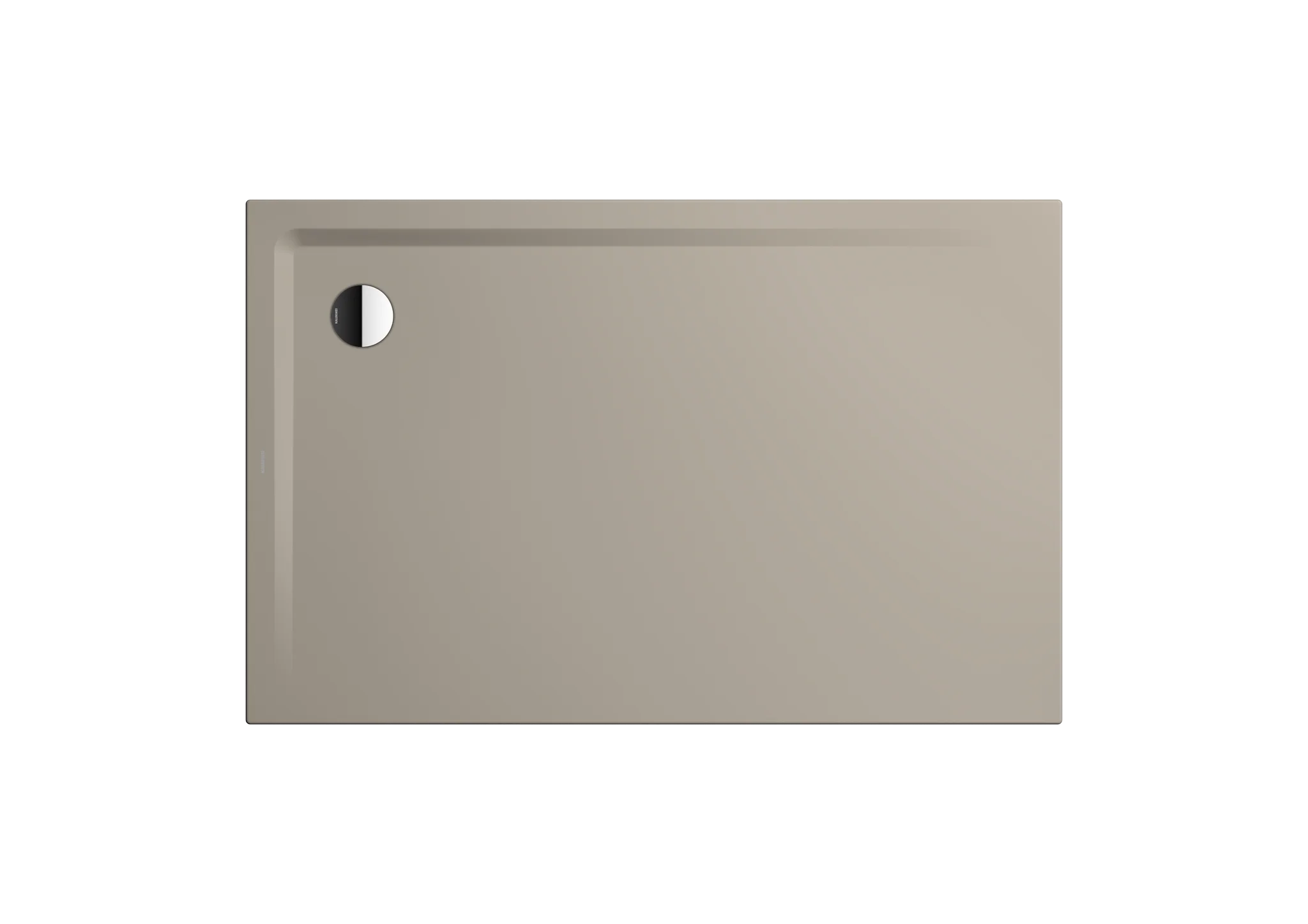 Kaldewei SUPERPLAN Duschfläche mit Wannenträger extraflach, 750x1000 mm, warm grey 30, Invisible Grip, 25 mm tief, Eckablauf Kaldewei SUPERPLAN Duschfläche mit Wannenträger extraflach, 750x1000 mm, warm grey 30, Invisible Grip, 25 mm tief, Eckablauf
