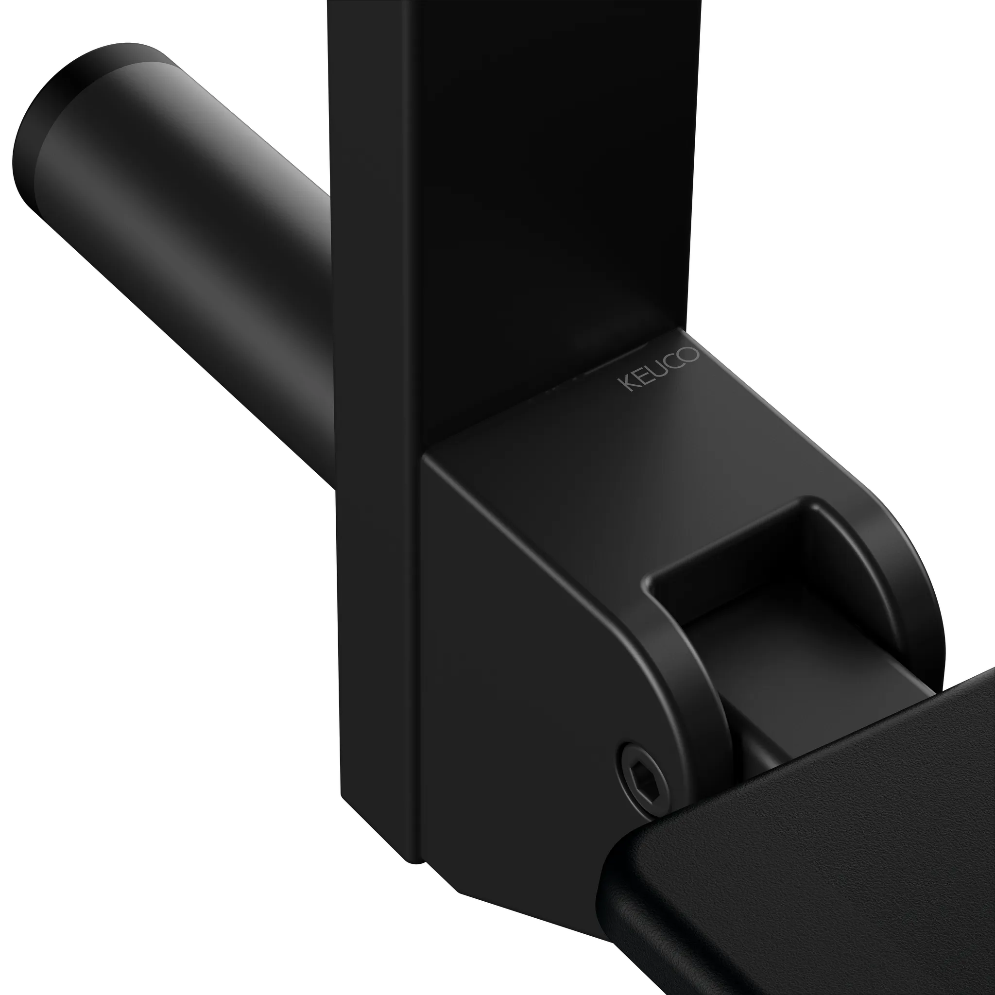 Klappsitz zum Einhängen „Care“ in Schwarz (matt) Klappsitz zum Einhängen „Care“ in Schwarz (matt)