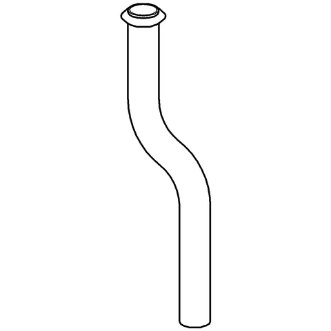 Grohe Urinalspülrohr 37038, 200 mm, Kröpfung 30 mm, chrom Grohe Urinalspülrohr 37038, 200 mm, Kröpfung 30 mm, chrom