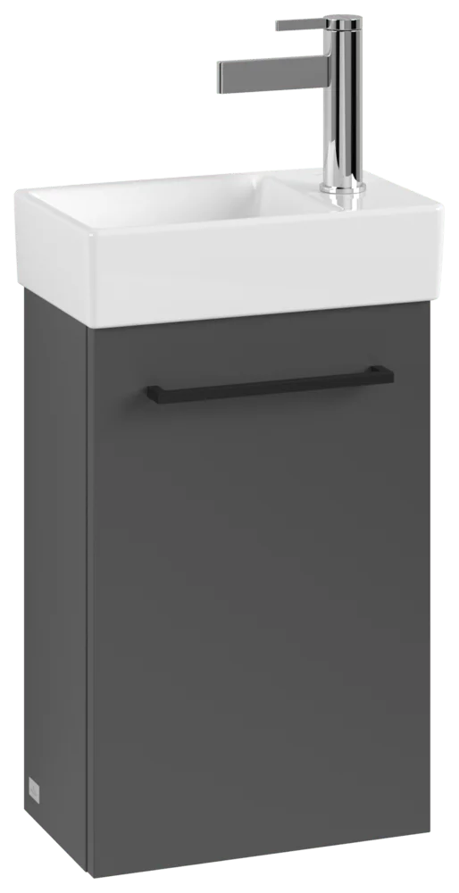 Villeroy & Boch Avento Waschbeckenunterschrank, Graphite, 340 x 514 x 234 mm