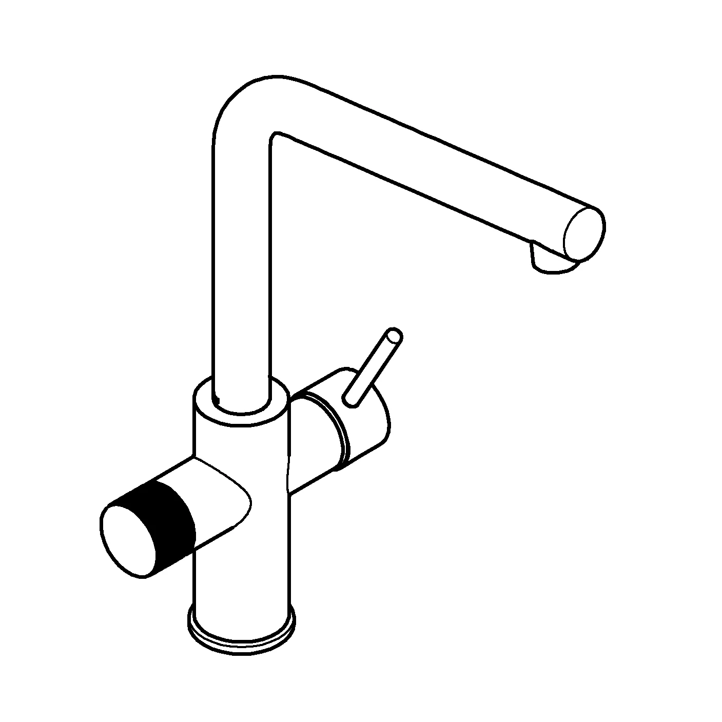 Grohe Blue Pure Minta, Einhand-Spültischbatterie, chrom Grohe Blue Pure Minta, Einhand-Spültischbatterie, chrom