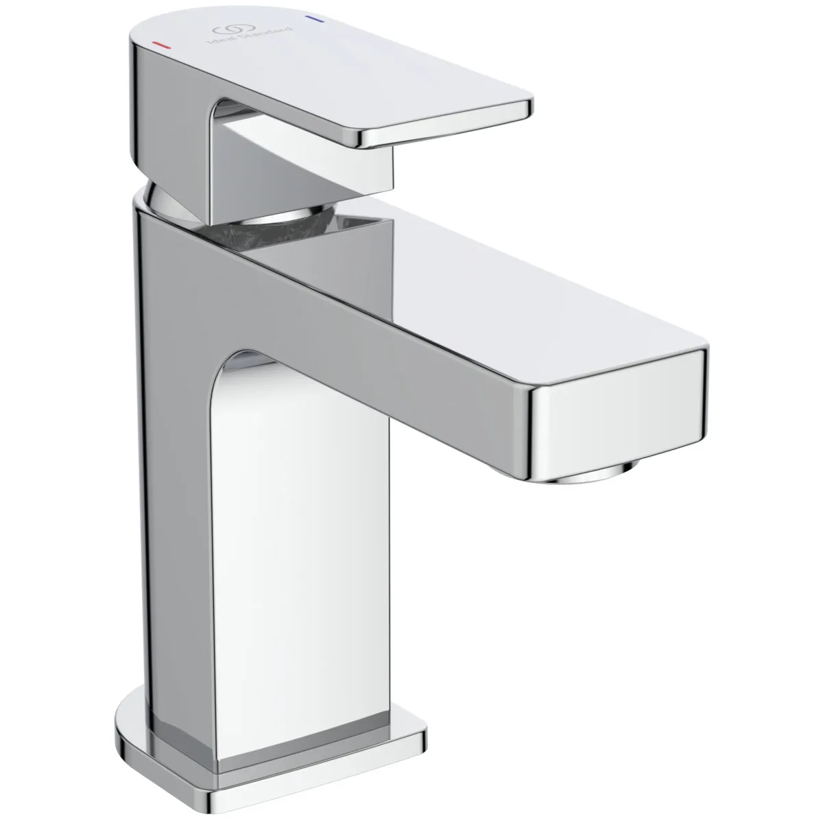 Waschtischarmatur Edge, Slim Piccolo, ohne Ablaufgarnitur, Ausladung 90mm, Chrom Waschtischarmatur Edge, Slim Piccolo, ohne Ablaufgarnitur, Ausladung 90mm, Chrom