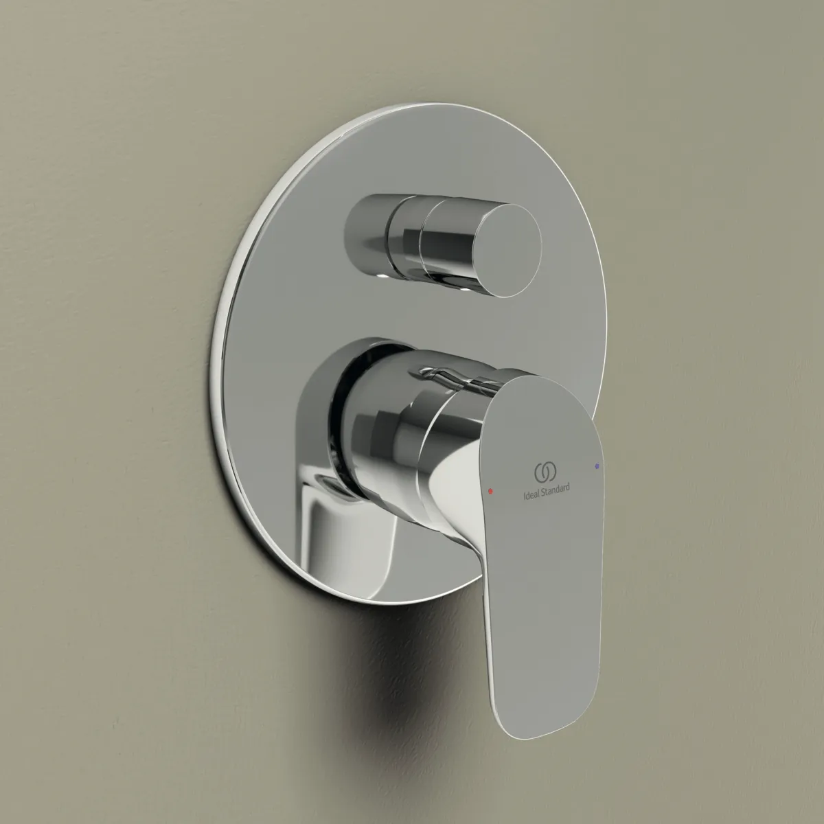 Badearmatur Unterputz Ceraflex, Bausatz 2, Rosette 163x163mm, Chrom Badearmatur Unterputz Ceraflex, Bausatz 2, Rosette 163x163mm, Chrom