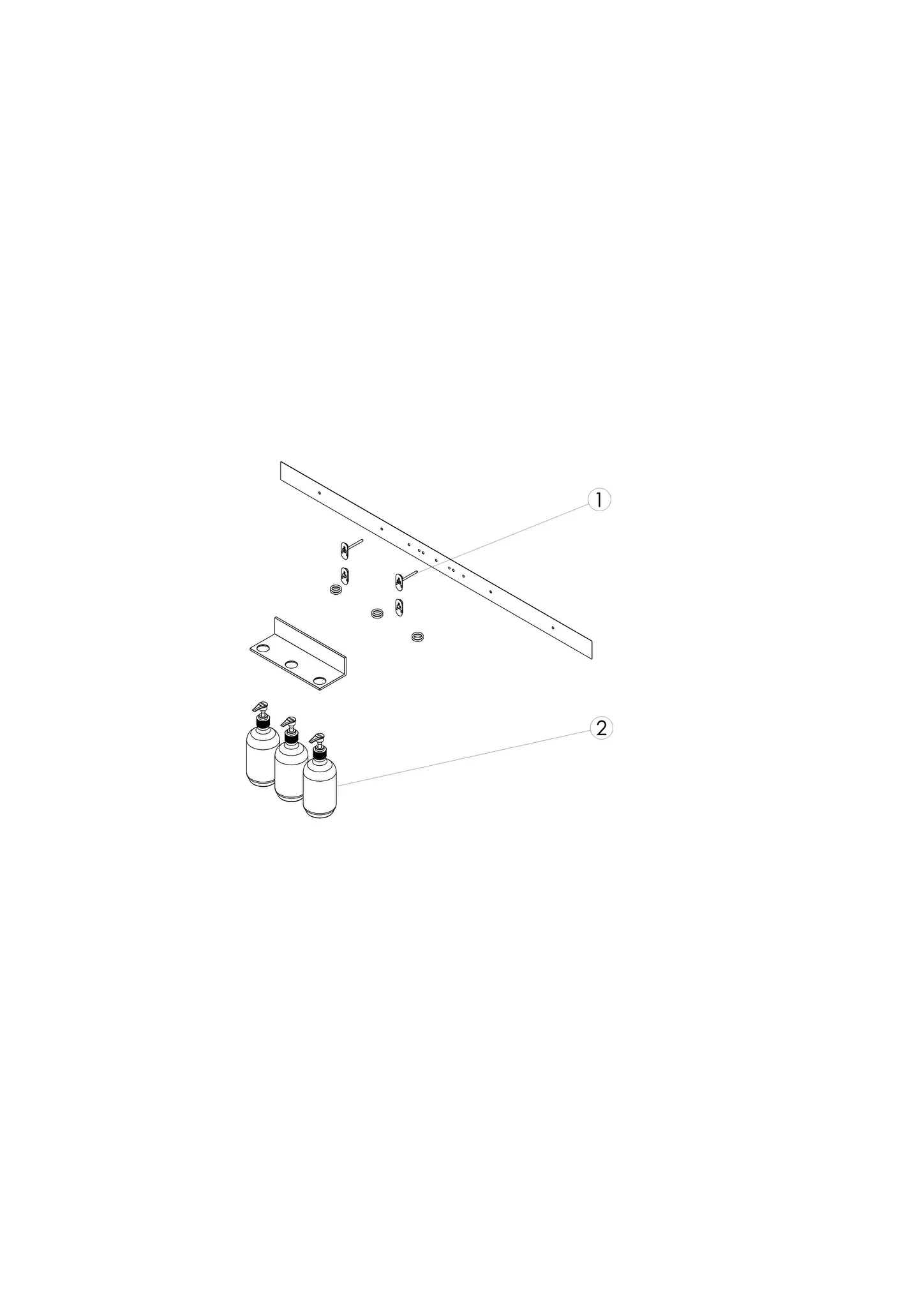 Alape Ablage „Assist“ in 257 × 196 mm