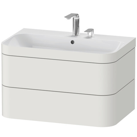 Duravit Set wandhängend „Happy D.2 Plus“ 77,5 × 49 × 48 cm