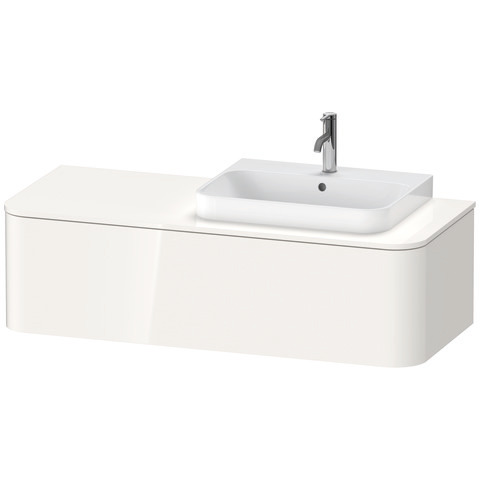 Duravit Waschtischunterschrank wandhängend „Happy D.2 Plus“ 130 × 35,4 × 55 cm