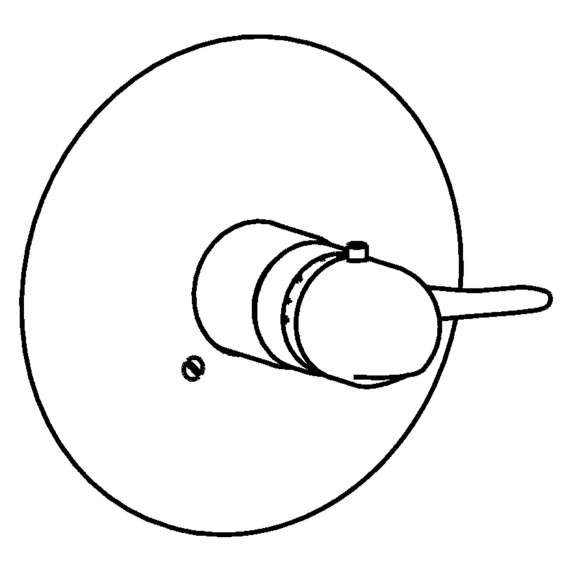 Hansa Duscharmatur Thermostat Fertigmontageset für Brausebatterie 0861 Rosette rund Chrom Hansa Duscharmatur Thermostat Fertigmontageset für Brausebatterie 0861 Rosette rund Chrom