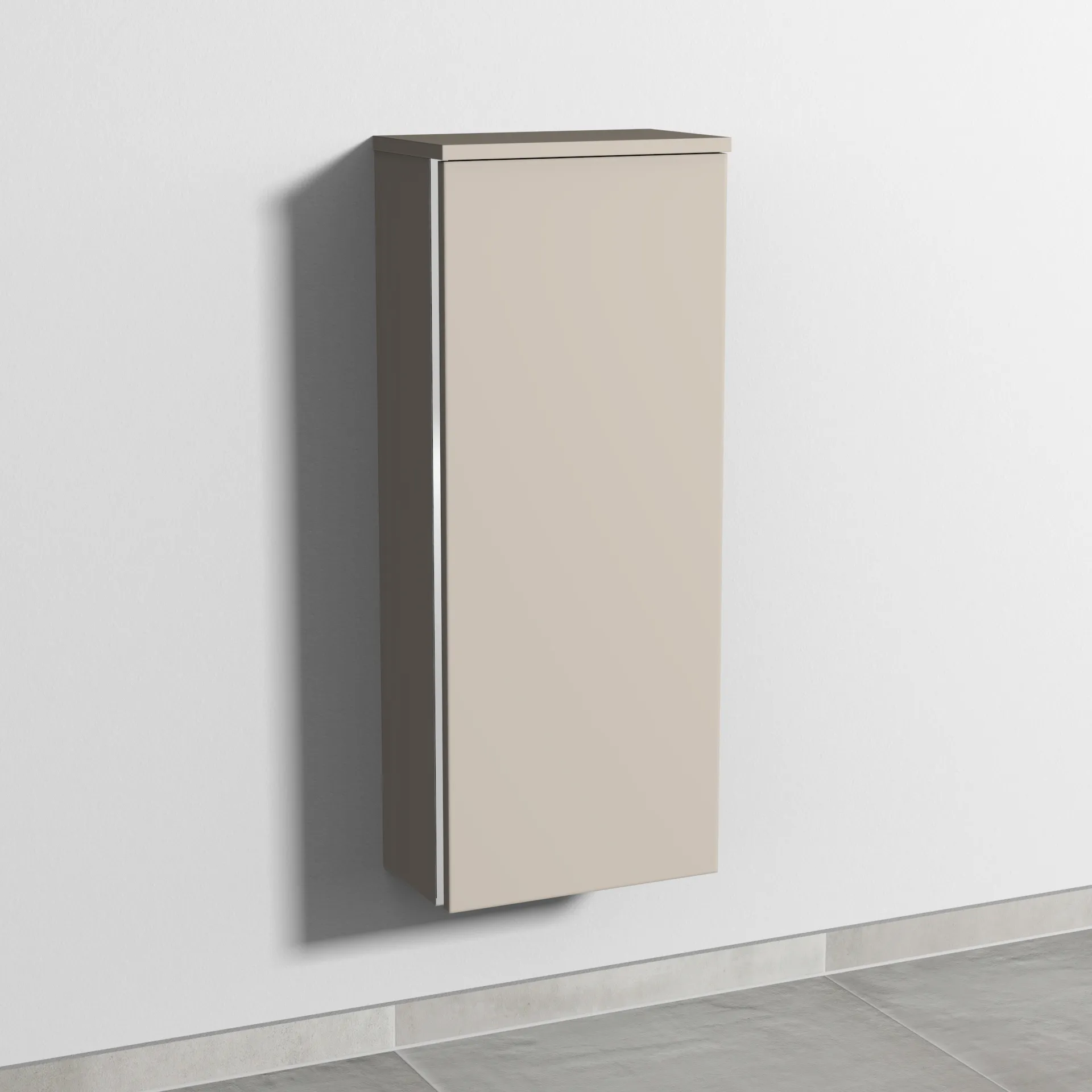 Sanipa Mittelschrank „3way“ 350 × 850 × 199 mm Anschlag rechts, in Kaschmir (matt), Anschlag rechts Sanipa Mittelschrank „3way“ 350 × 850 × 199 mm Anschlag rechts, in Kaschmir (matt), Anschlag rechts