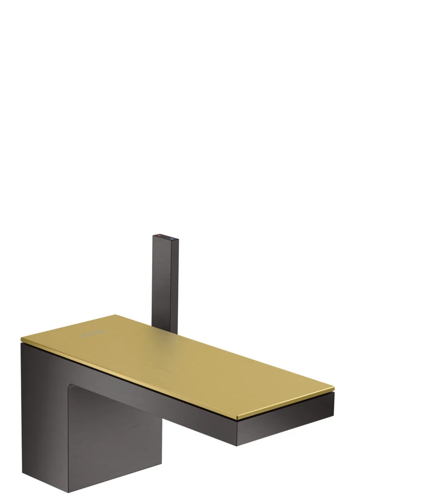 Hansgrohe AXOR MyEdition Platte 200 mm Metall Brushed Gold Optic abnehmbar