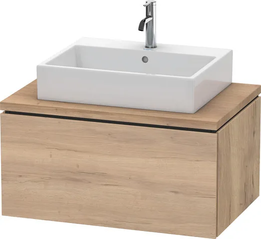 Duravit Waschtischunterschrank wandhängend „L-Cube“ 82 × 40 × 54,7 cm Eiche Marmoriert Duravit Waschtischunterschrank wandhängend „L-Cube“ 82 × 40 × 54,7 cm Eiche Marmoriert